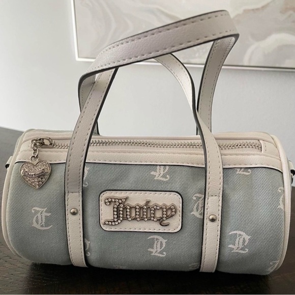 Juicy Couture Matching Duffel & Barrel Bag Set |Premium Free Gift Included - Picture 2 of 16